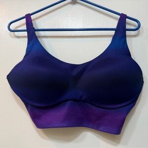 Victoria's Secret Blue and Purple hombre Bra NWOT washed never worn